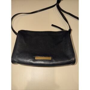 Marc by Marc Jacobs black leather crossbody bag With Zip Top